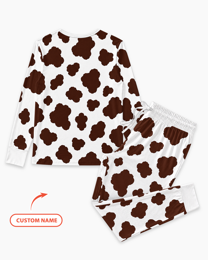 Cozy Moo Dreams Bamboo Women Pajama Set