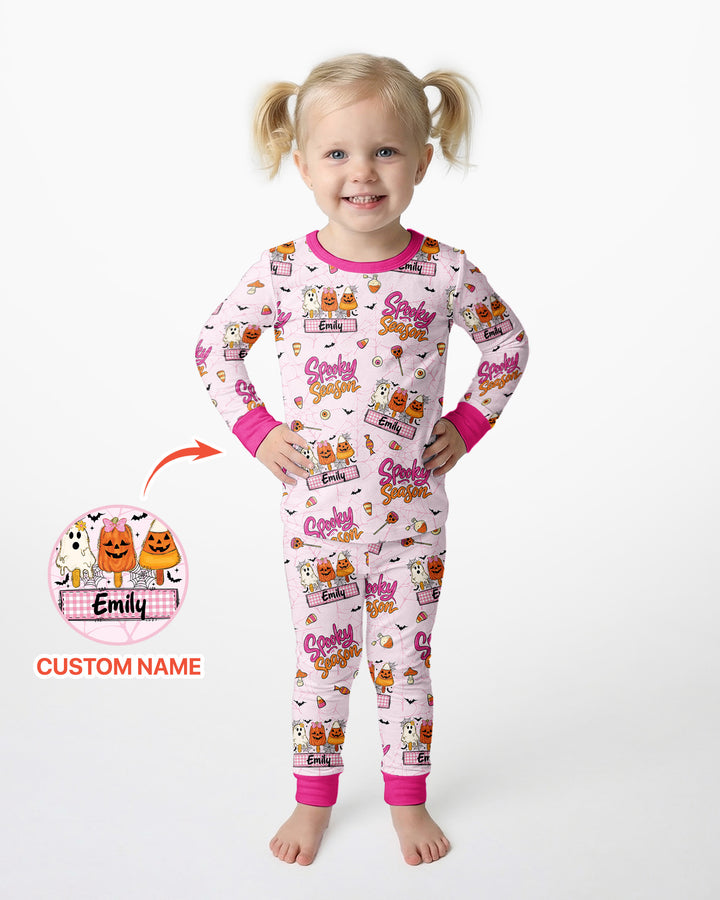My Halloween 2026 Bamboo Two Piece Long Sleeve Pajama Set