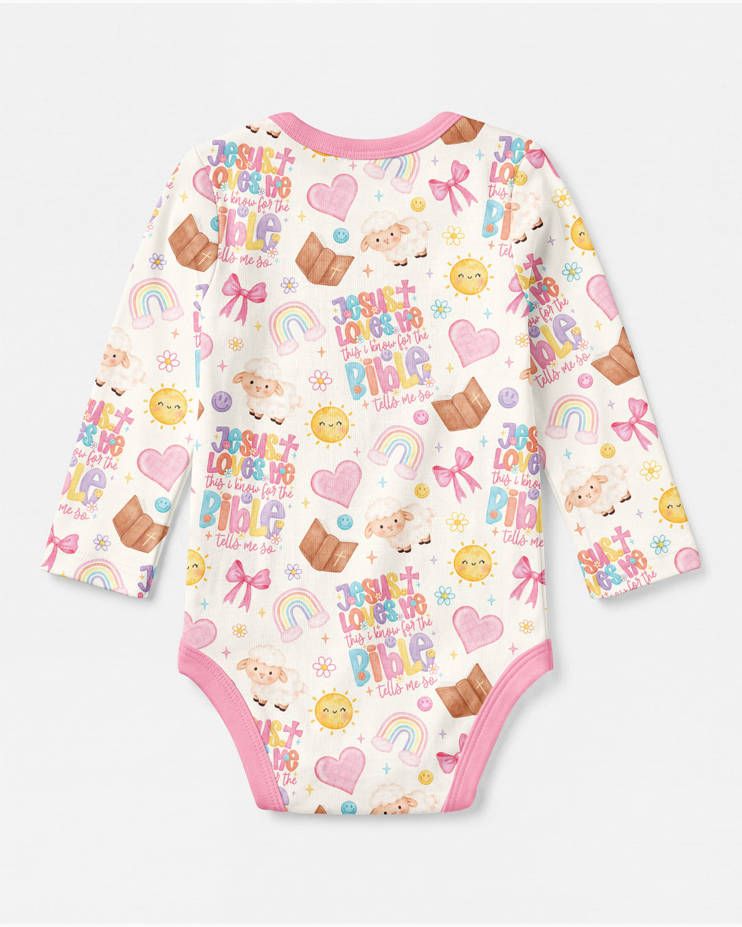 Jesus Loves Me This I Know Bamboo Bodysuit