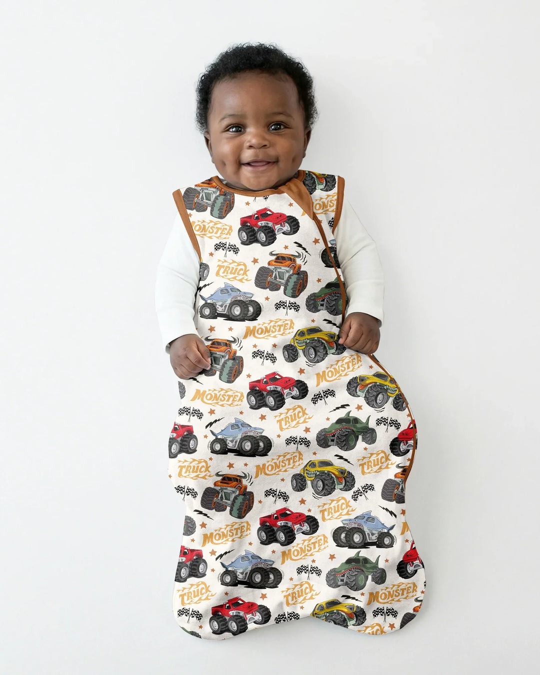 Vroom Vroom Monster Truck Bamboo Sleep Bag