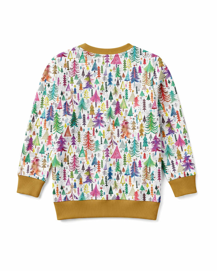 Christmas Trees Decoration Bamboo Crewneck Sweatshirt