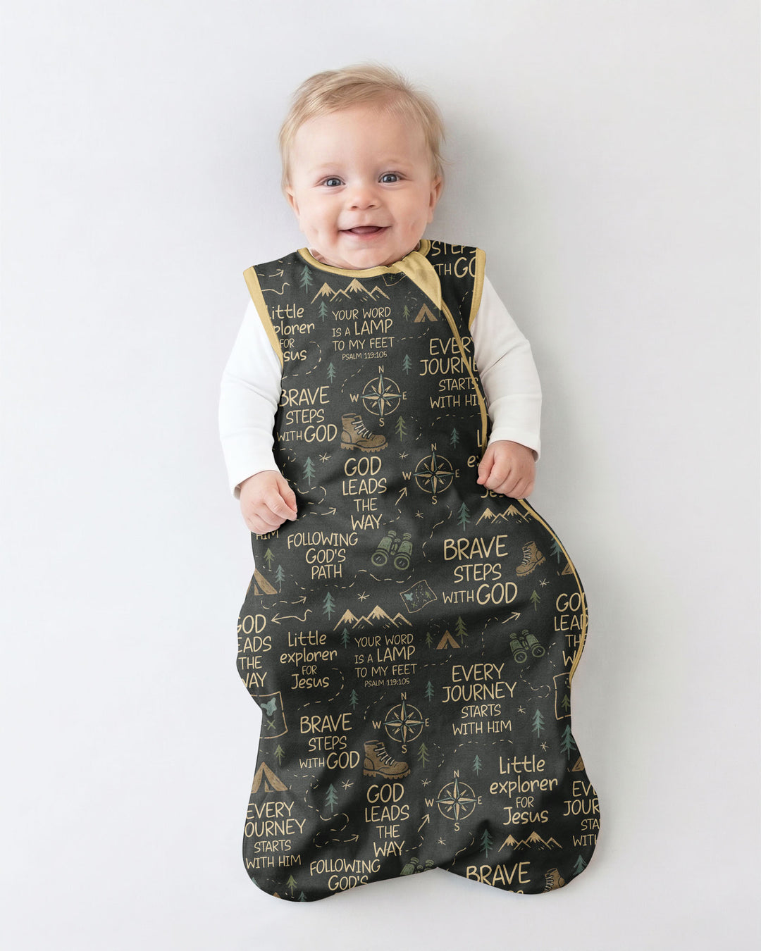 Little Explorer God Leads The Way Bamboo Sleep Bag