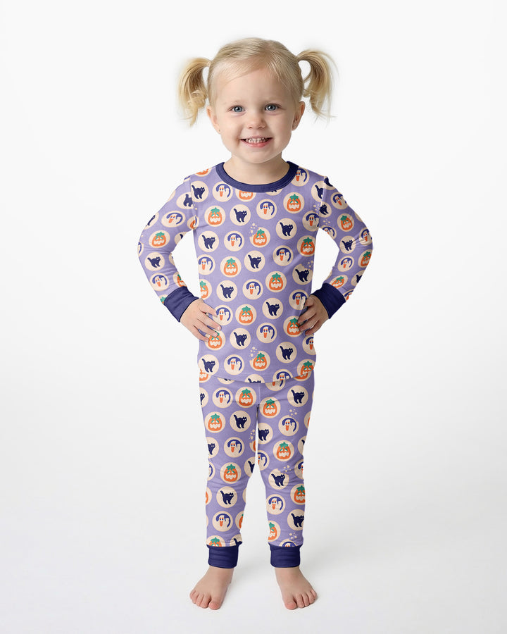 Template Bamboo Two Piece Long Sleeve Pyjamas Set