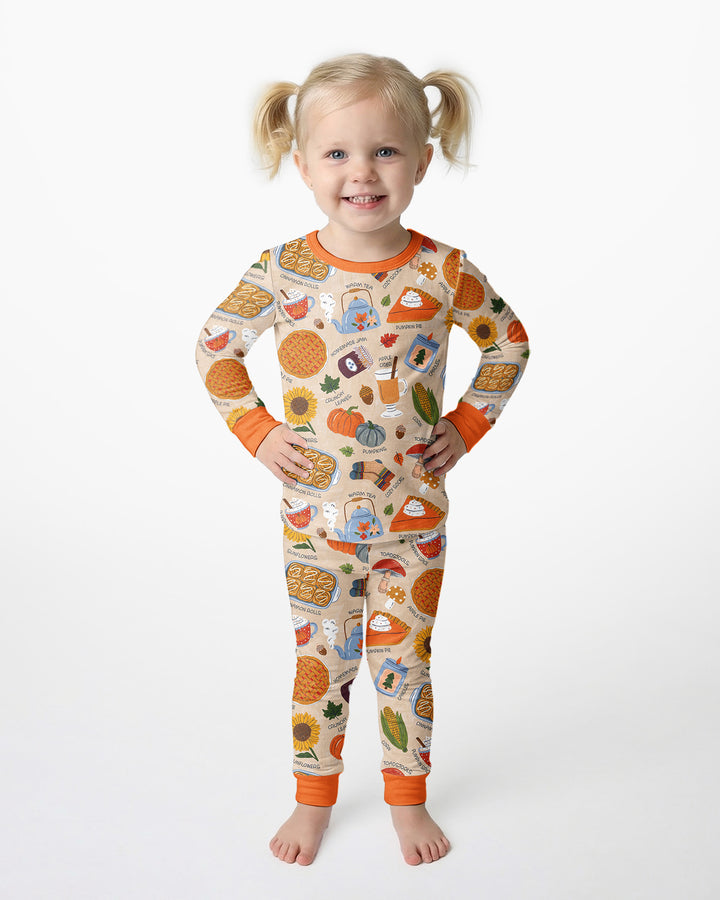 Cozy Season Mommy & Me Matching Bamboo Two Piece Long Sleeve Pajama Set