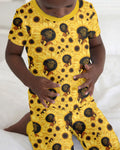 Sunflower Sunaya Bamboo Two Piece Short Sleeve Pajama Set