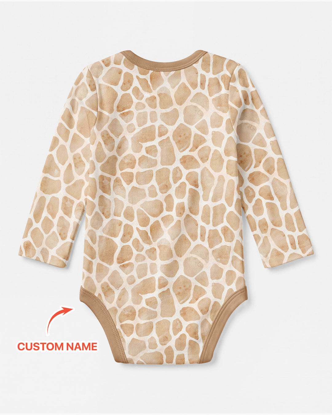 Personalized You Bet Giraffe I'm Cute Bamboo Bodysuit