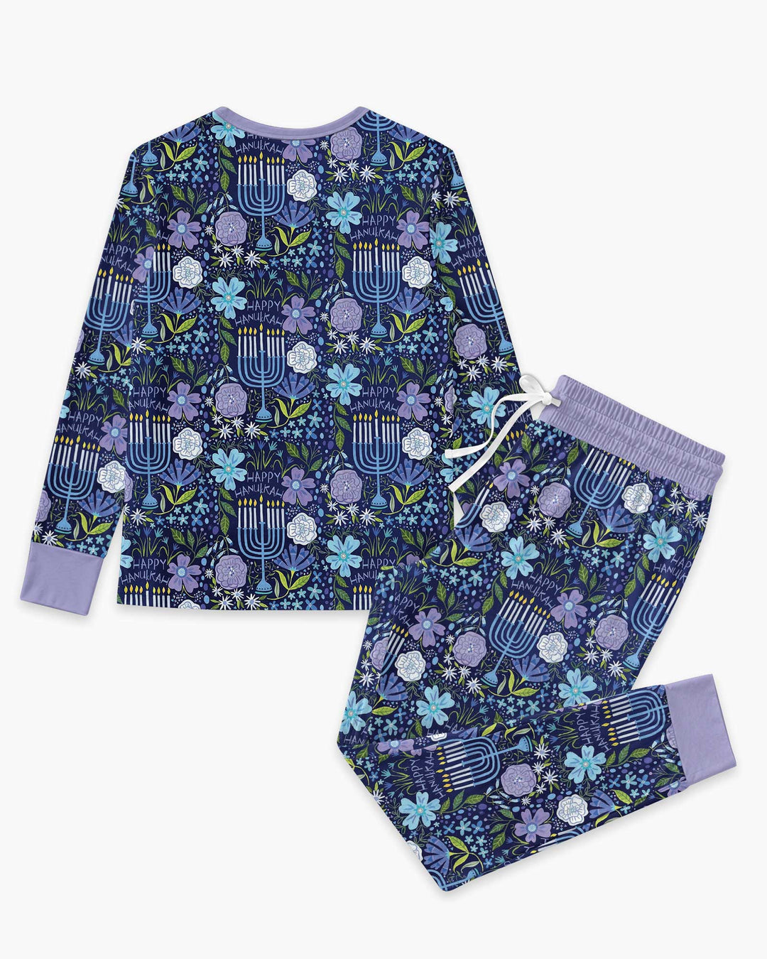 Hanukkah Me and Mom Matching Bamboo Women Pajama Set