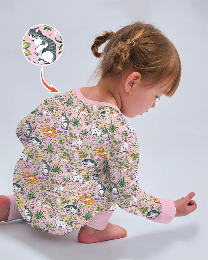 Kitten Garden Family Matching Bamboo Convertible Zippy