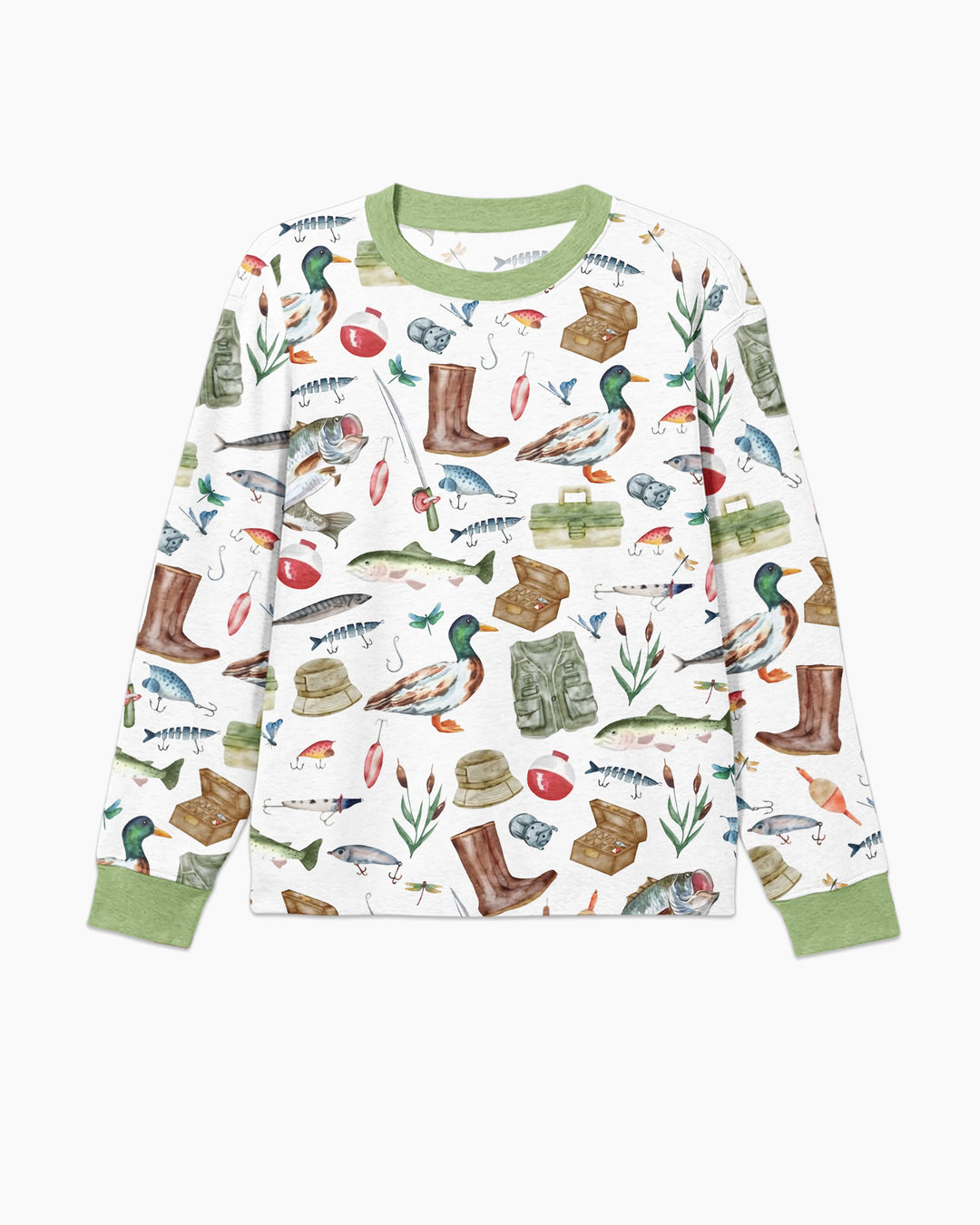 Daddy's Fishing Buddy Daddy& Me Matching Bamboo Men's Pajama Set