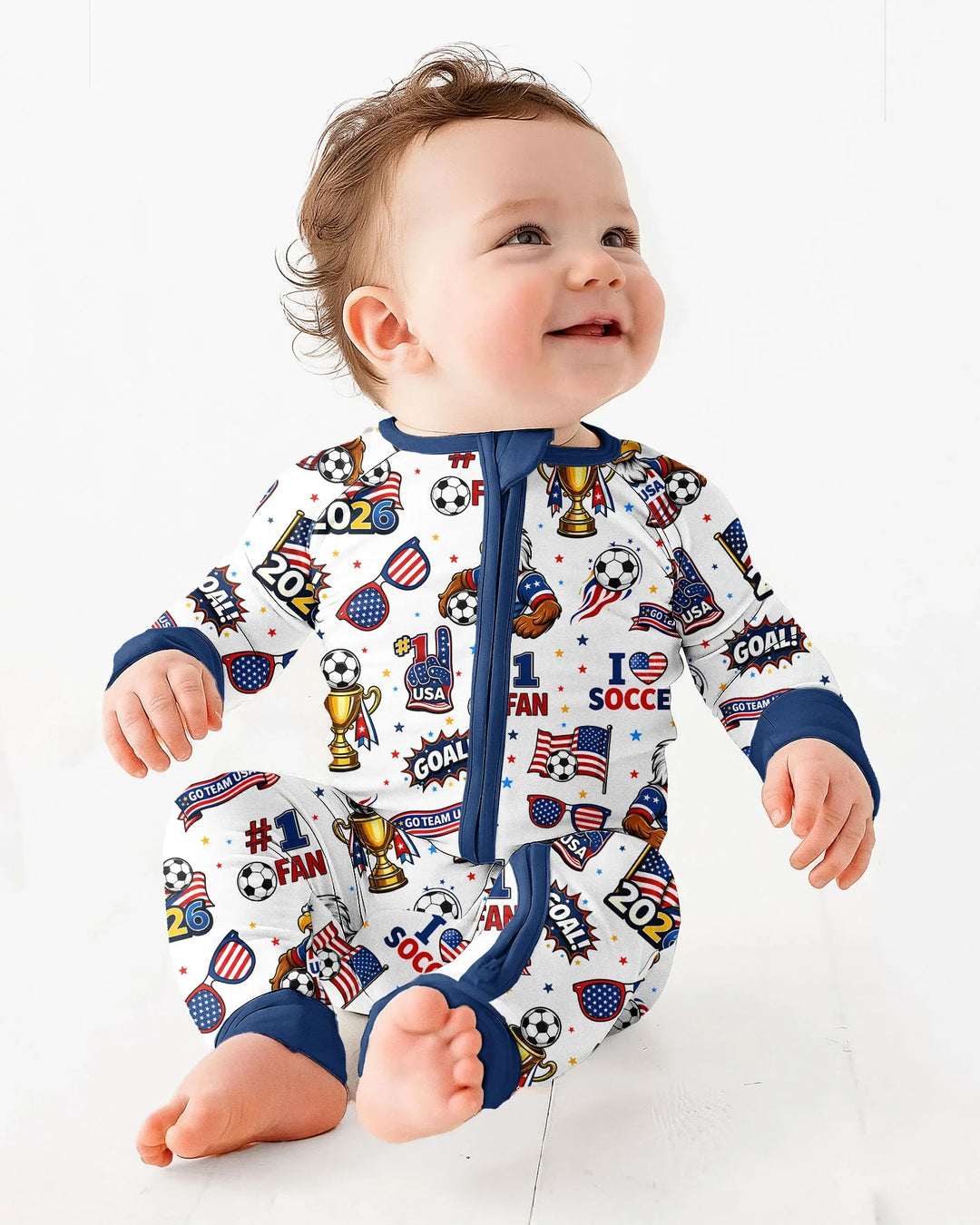USA Soccer 2026 Party Bamboo Convertible Zippy