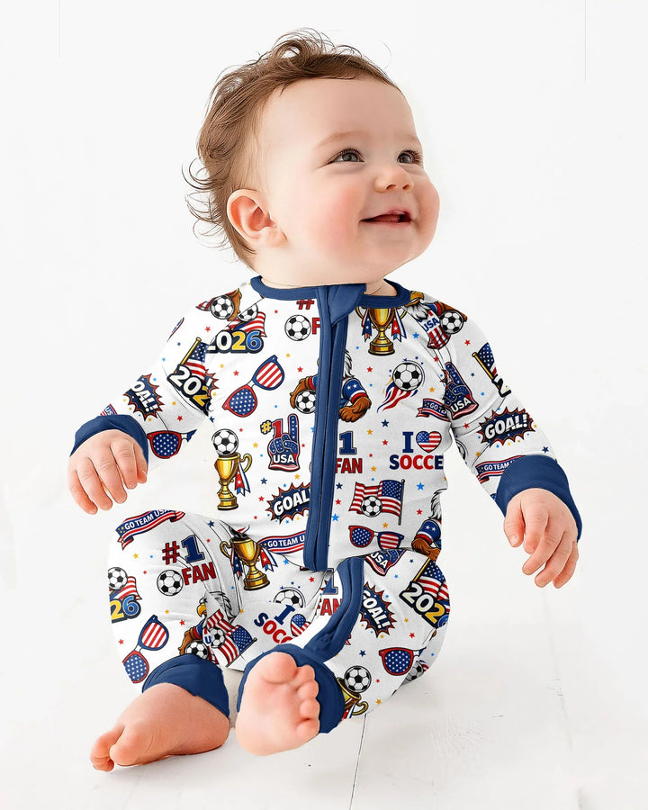 USA Soccer 2026 Party Bamboo Convertible Zippy