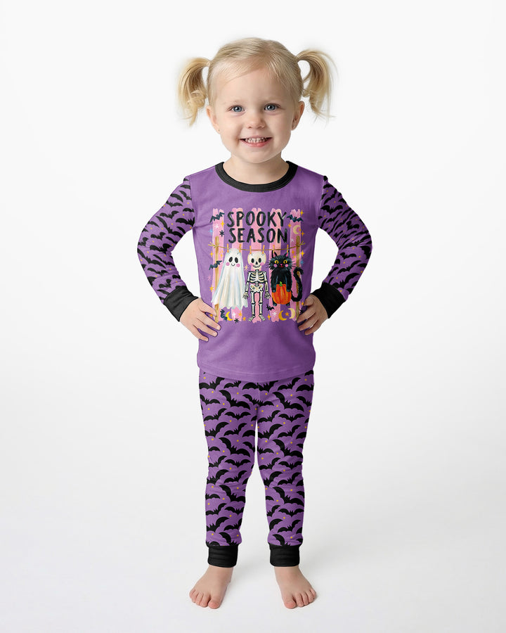 Template Bamboo Two Piece Long Sleeve Pyjamas Set