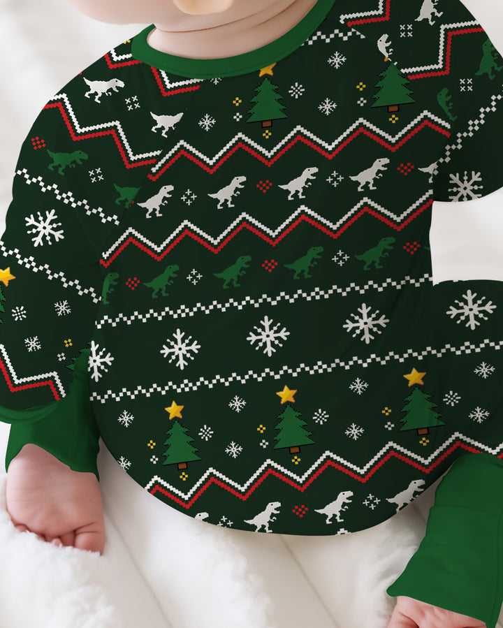 Look I'm Tree-Rex Ugly Christmas Bamboo Convertible Zippy