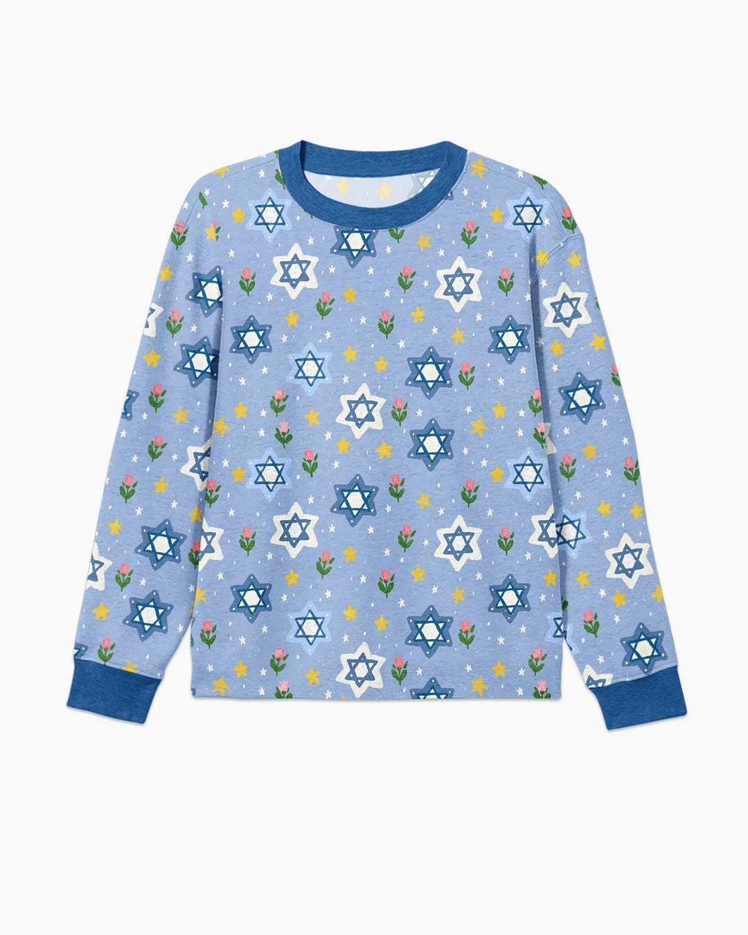 Starry Bloom Blessings Family Matching Bamboo Men's Pajama Set