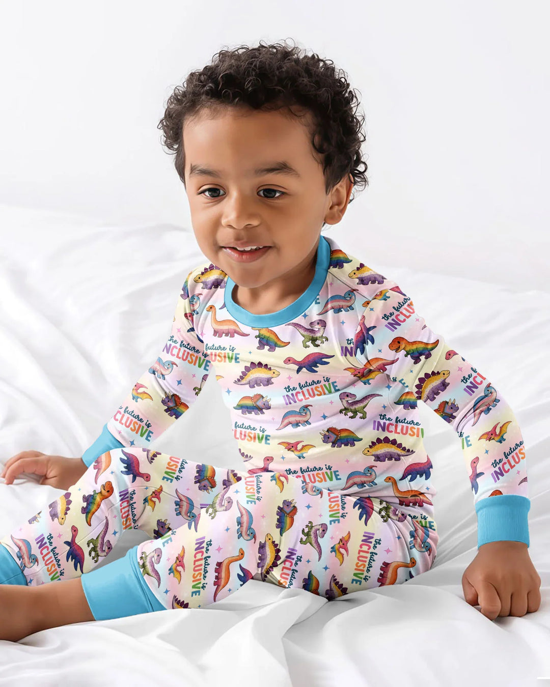 The Future is Inclusive Bamboo Two Piece Long Sleeve Pajama Set