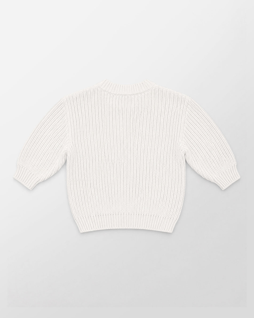 Embroidered Baby Name Bamboo Knit Sweater Bubble