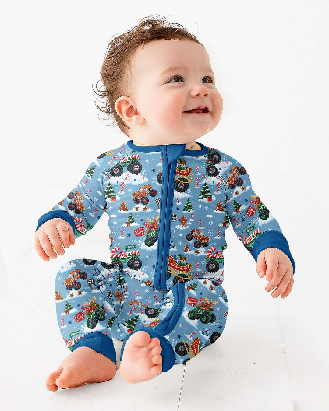 Holiday Monster Truck Bamboo Convertible Zippy