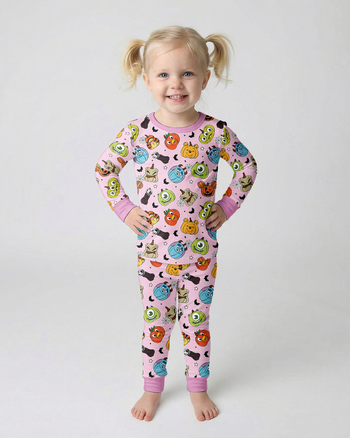 Magical Halloween Bamboo Two Piece Long Sleeve Pajama Set
