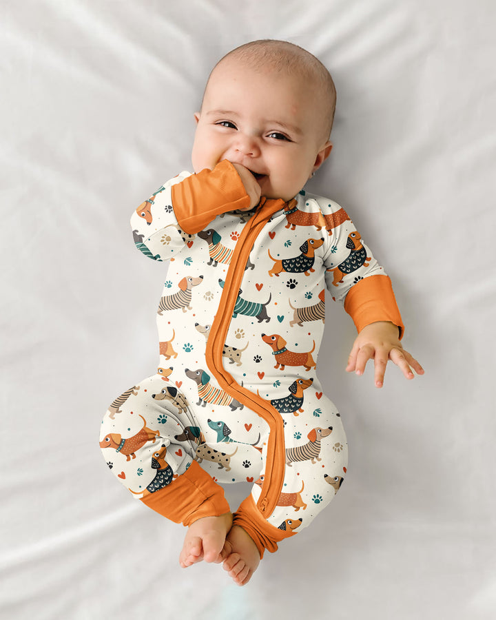 Cartoon Dachshund Bamboo Convertible Zippy