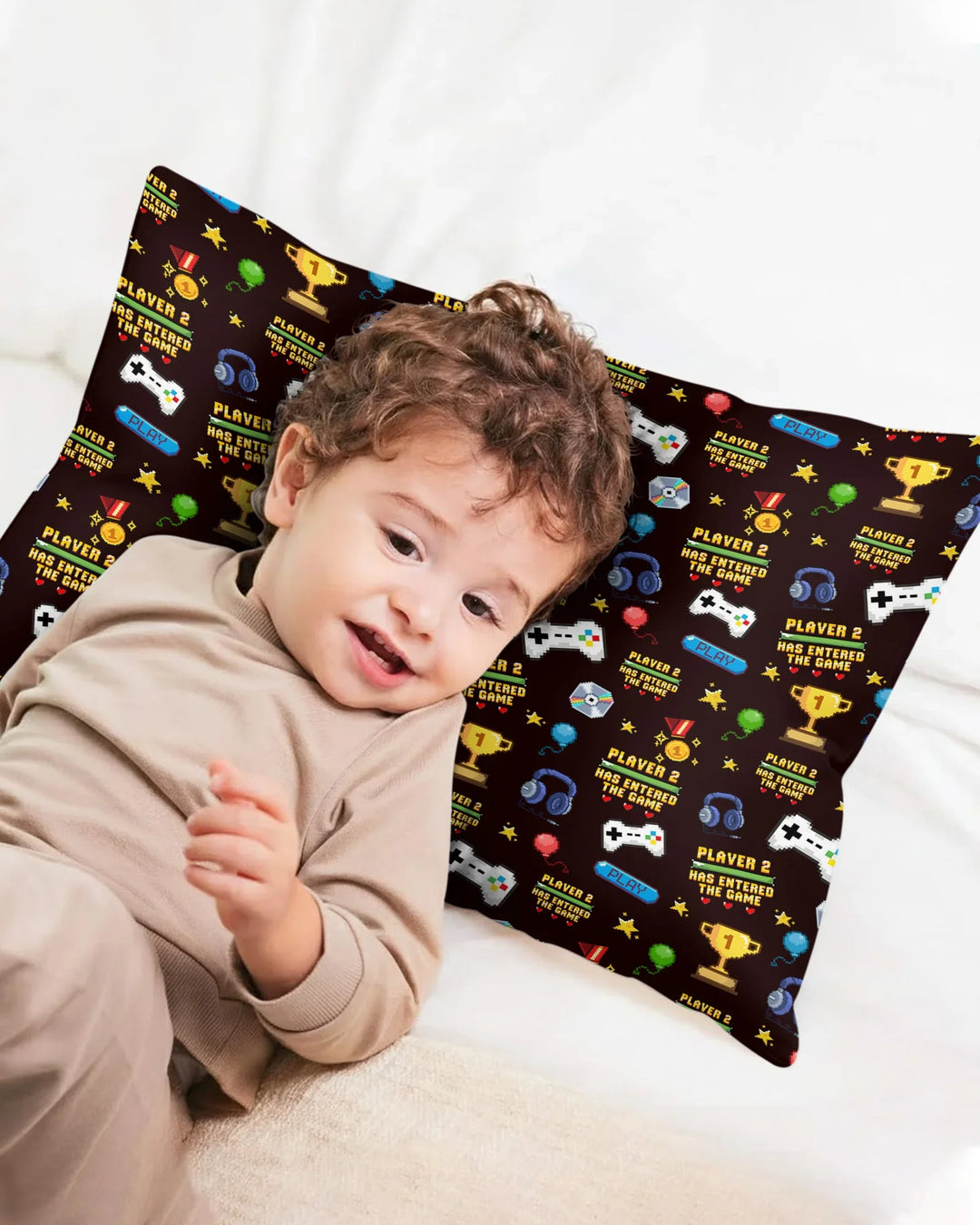 Leveled Up Daddy & Me Matching Bamboo Pillow Case