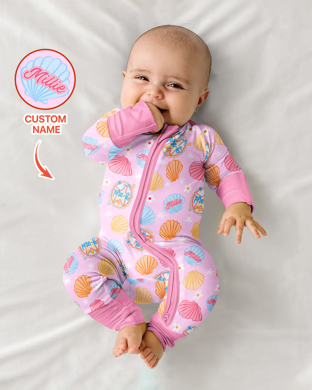 Mermaid Back To School Bamboo Convertible Zippy