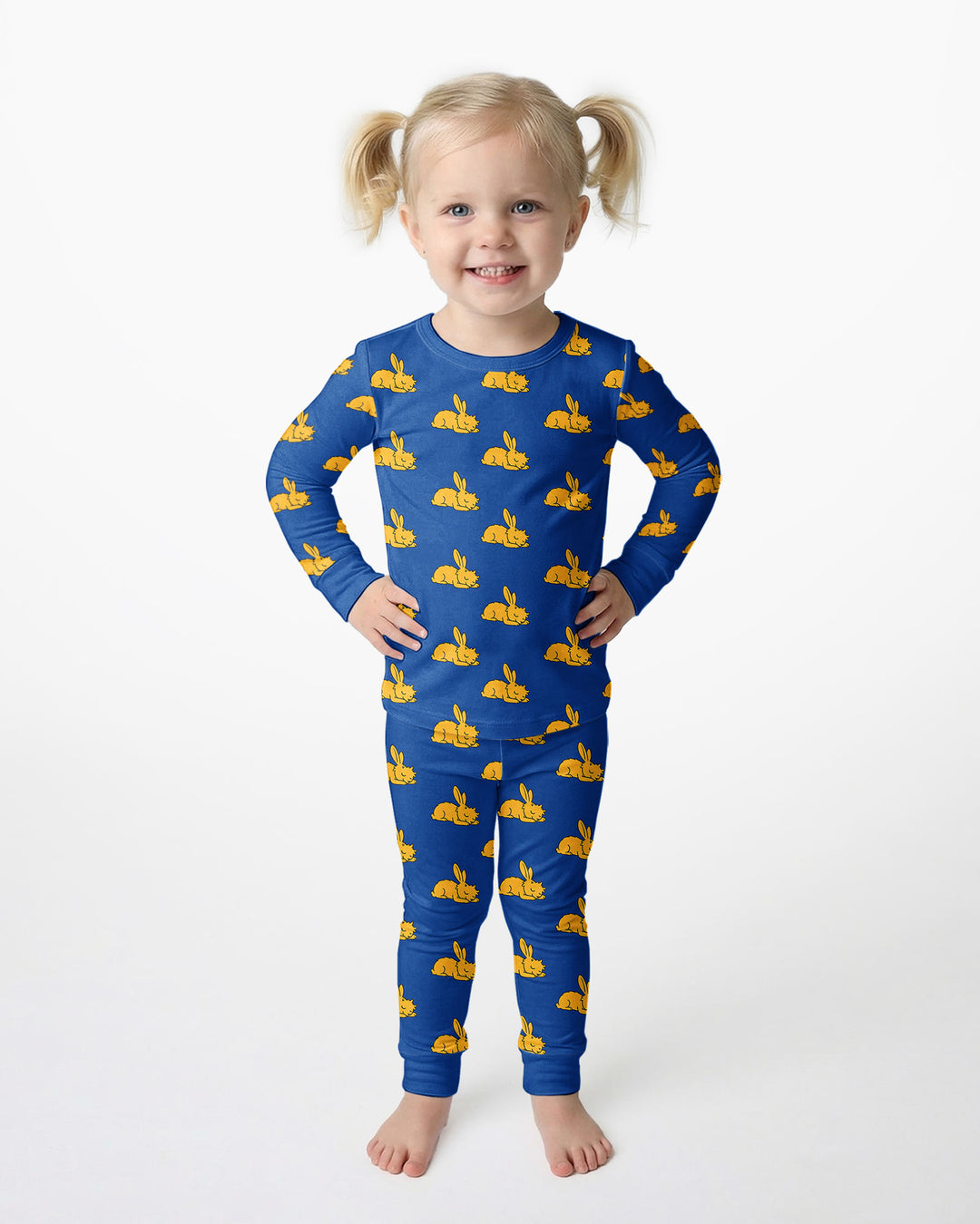 Template Bamboo Two Piece Long Sleeve Pyjamas Set