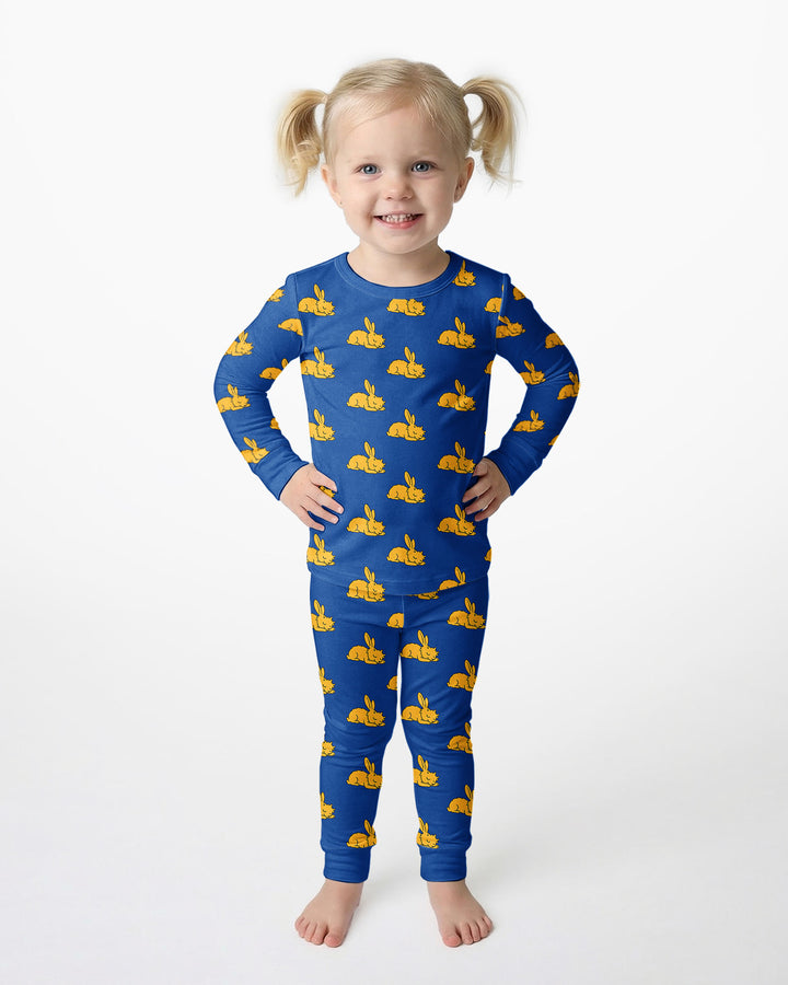 Template Bamboo Two Piece Long Sleeve Pyjamas Set