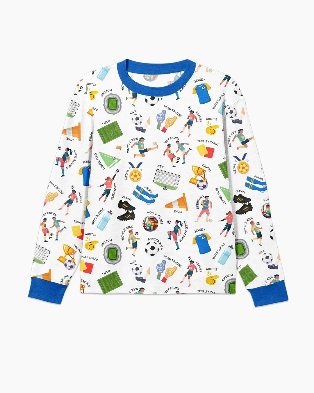 Soccer Fever All About The Game Bamboo Men's Pajama Set
