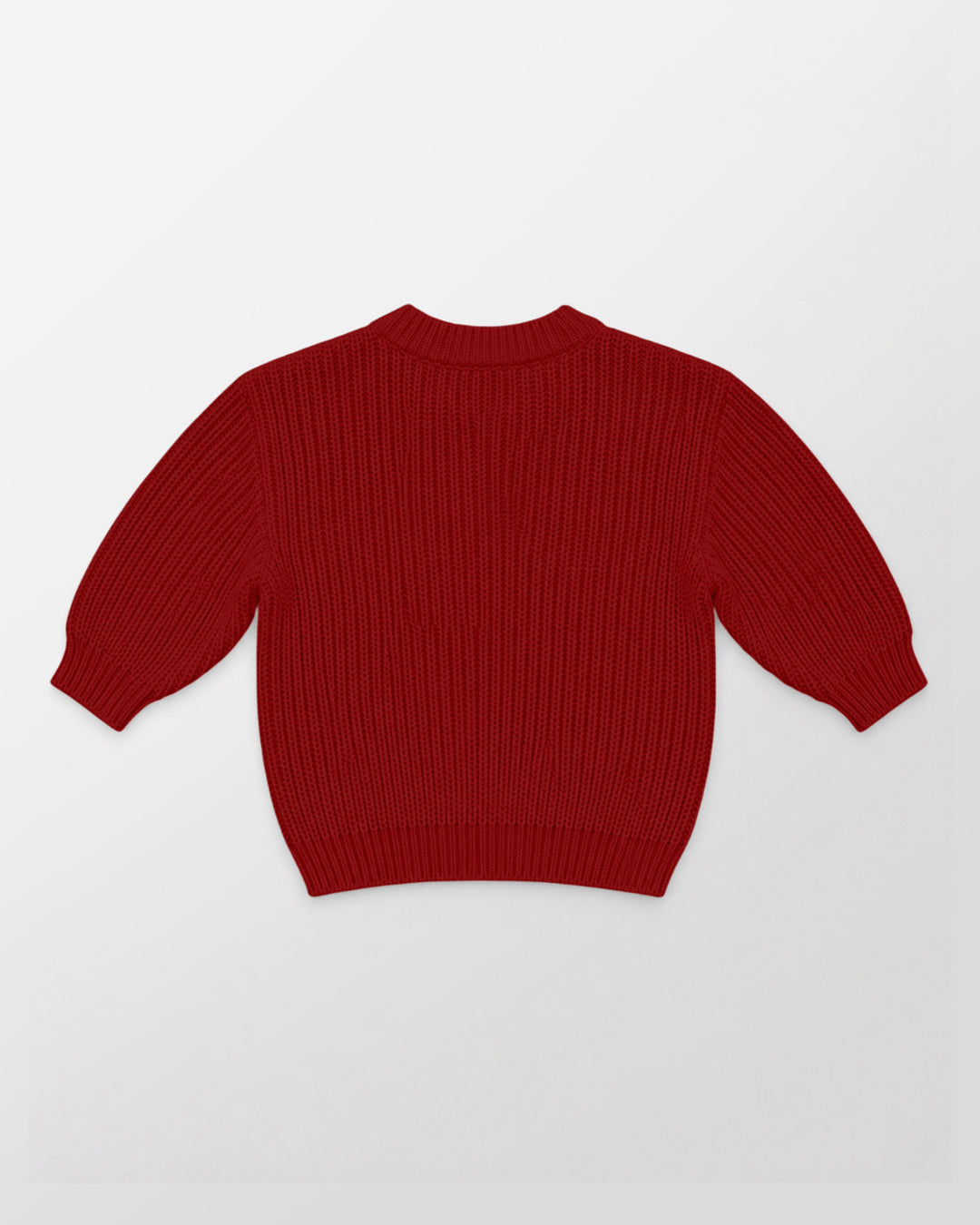 Embroidered Baby Name Bamboo Knit Sweater Bubble