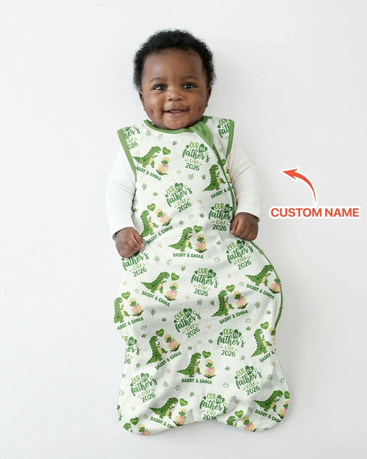Custom Name Fathers Day 2026 Bamboo Sleep Bag