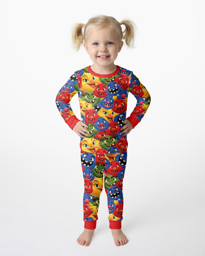 Let Have Some Fun Bamboo Two Piece Long Sleeve Pajama Set