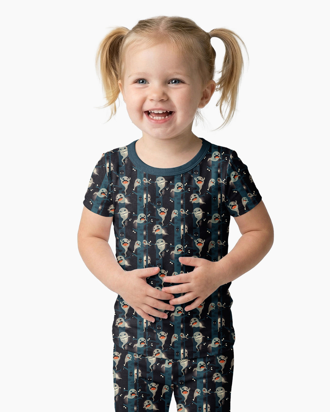 Scared yet Bamboo Two Piece Short Sleeve Pajama Set