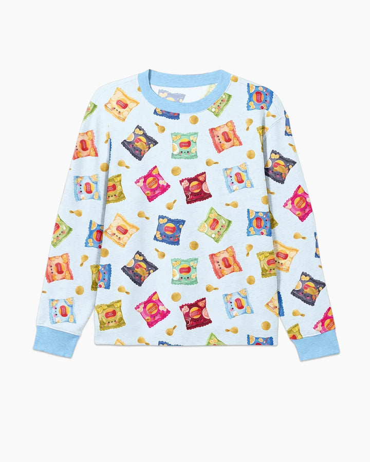 Potato Chips Bamboo Men's Pajama Set