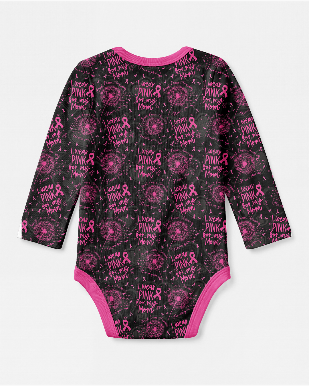 I Wear Pink For My Mom Bamboo Bodysuit