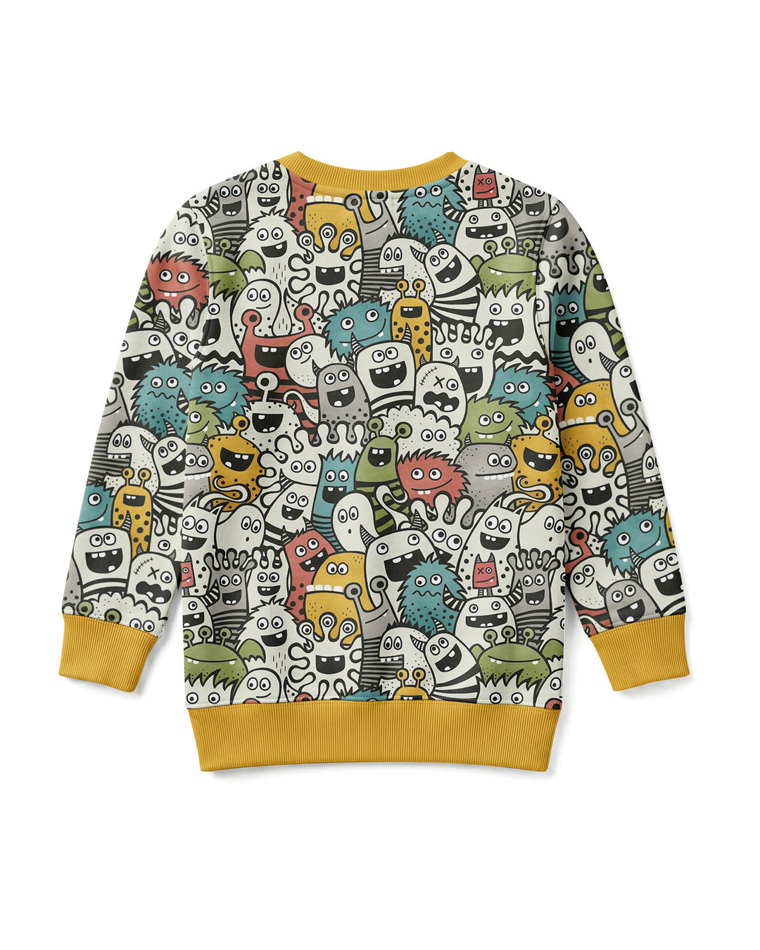 Monsters And Friends Bamboo Crewneck Sweatshirt