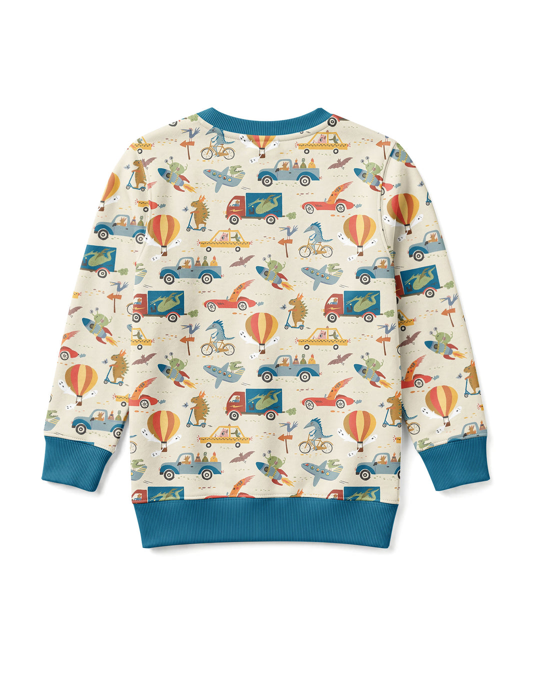 Monsters on the Move Bamboo Crewneck Sweatshirt