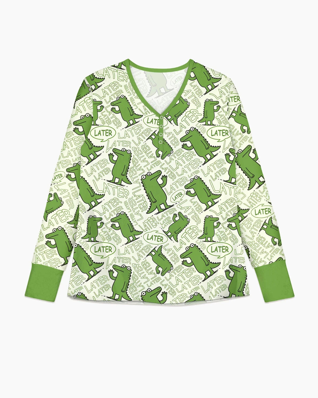 See you later, alligator! Bamboo Women Pajama Set