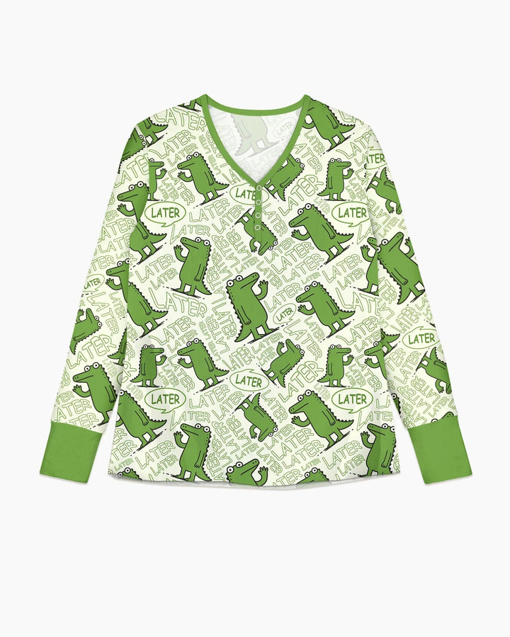 See you later, alligator! Bamboo Women Pajama Set