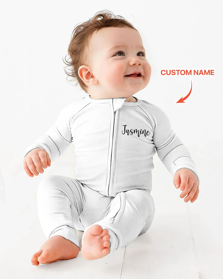 Custom Name Thanks For Wiping My Bum Bamboo Convertible Zippy