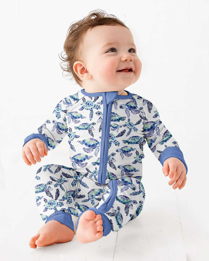 Sea Turtle Dream Bamboo Convertible Zippy