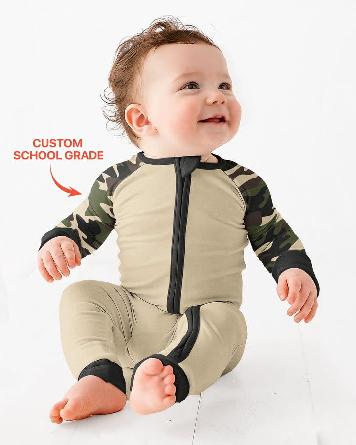 Back To School Monster Truck Dino Bamboo Convertible Zippy