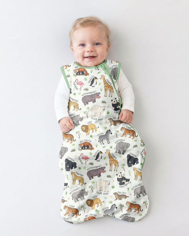 Safari Animals Bamboo Sleep Bag