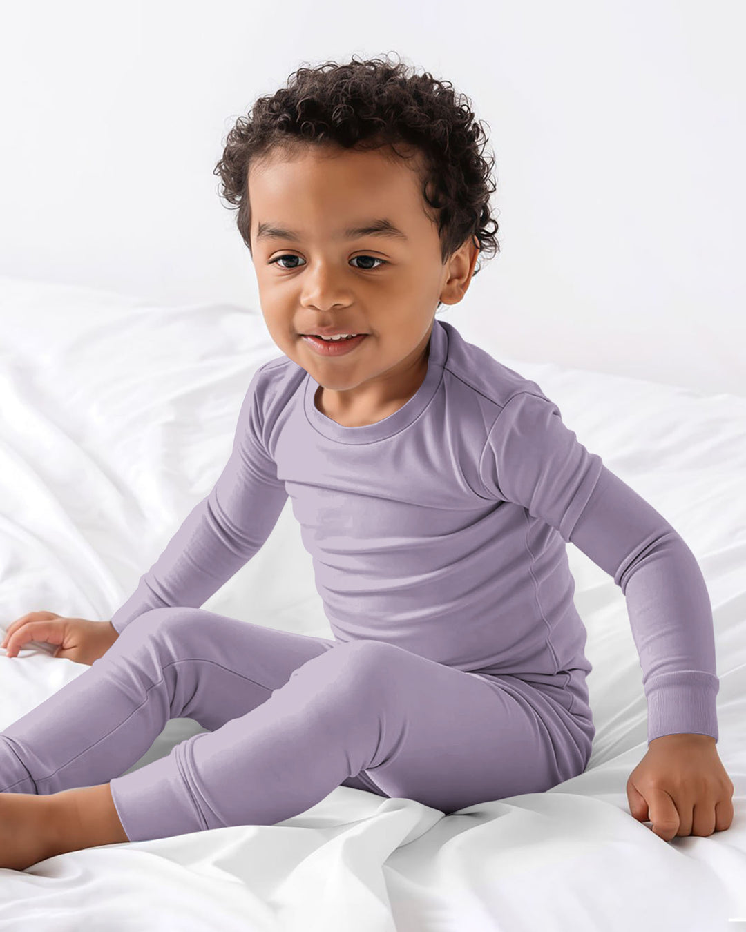 Taro Bamboo Two Piece Pajama Set