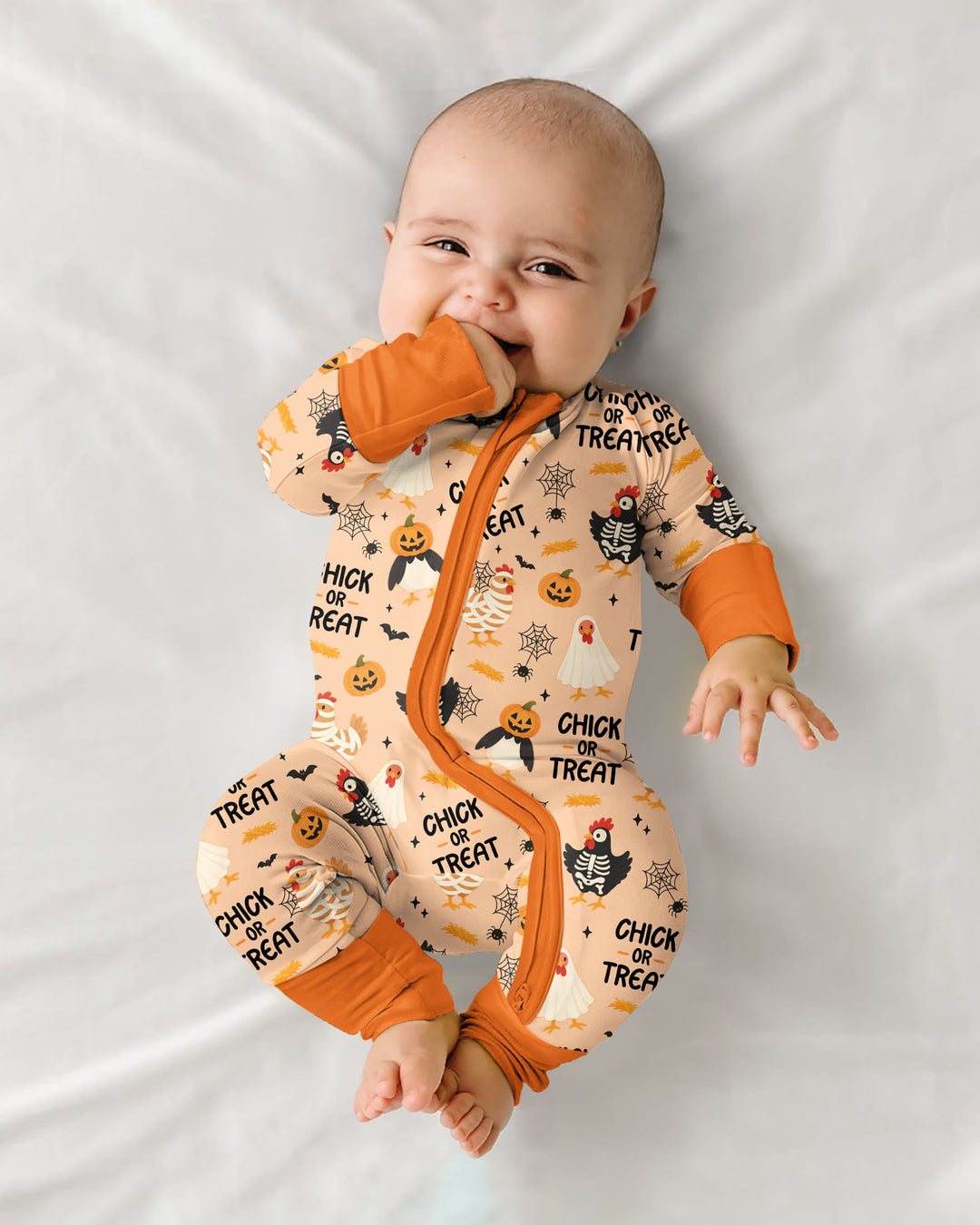 Halloween Chick Or Treat Bamboo Convertible Zippy