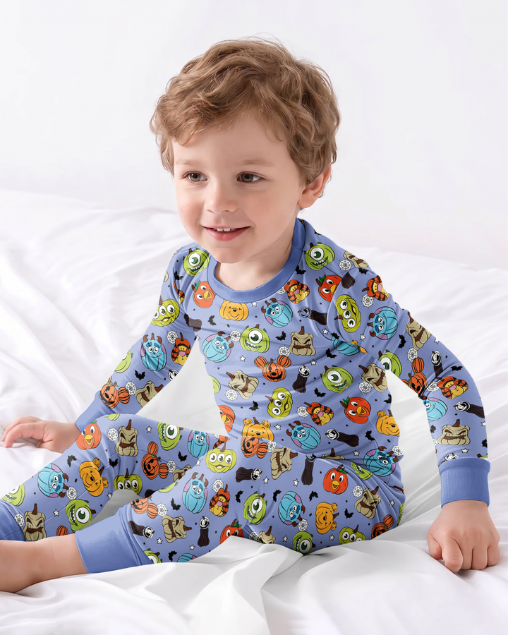 Magical Halloween Bamboo Two Piece Long Sleeve Pajama Set