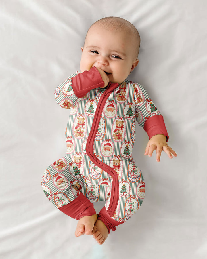 Vintage Christmas Keepsakes Bamboo Convertible Zippy