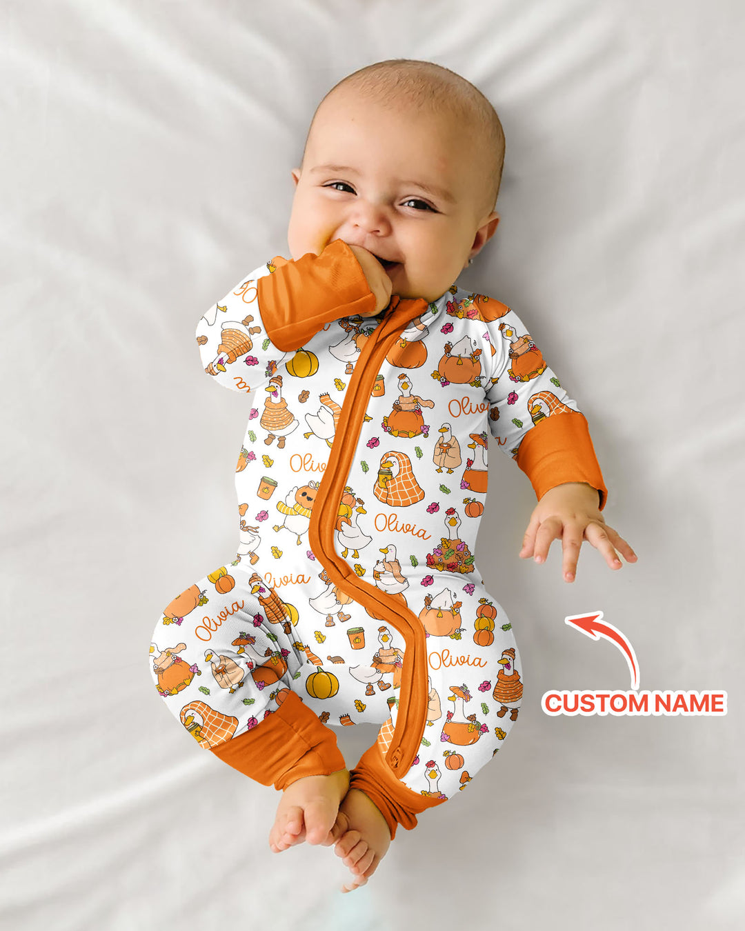 Fall Silly Goose Bamboo Convertible Zippy