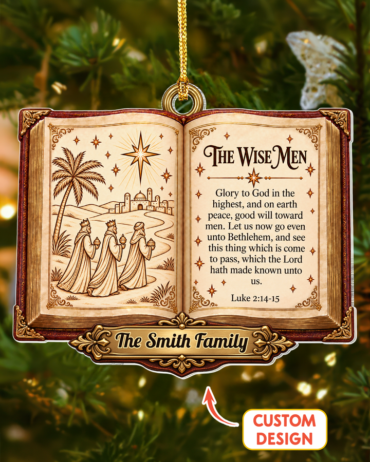 The Wise Men - Personalized Acrylic Ornament