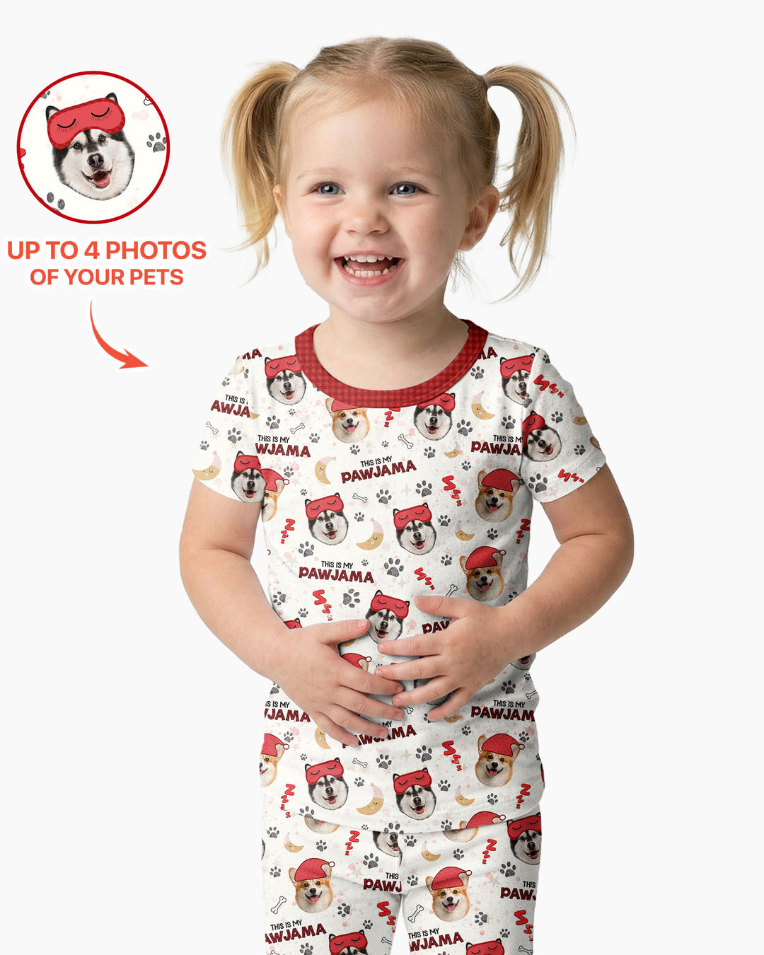 CUSTOM Template Bamboo Two Piece Short Sleeve Pyjamas Set