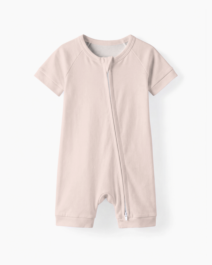 Solid Color Bamboo Shorty Zippy